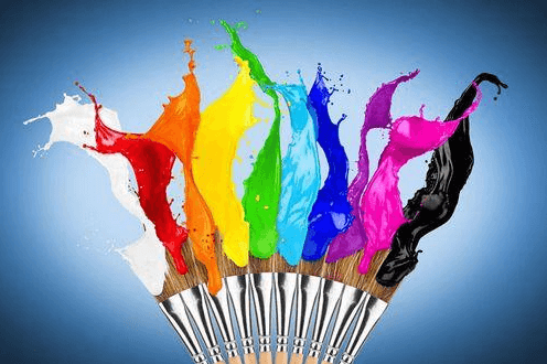 （圖：水性涂料場景）